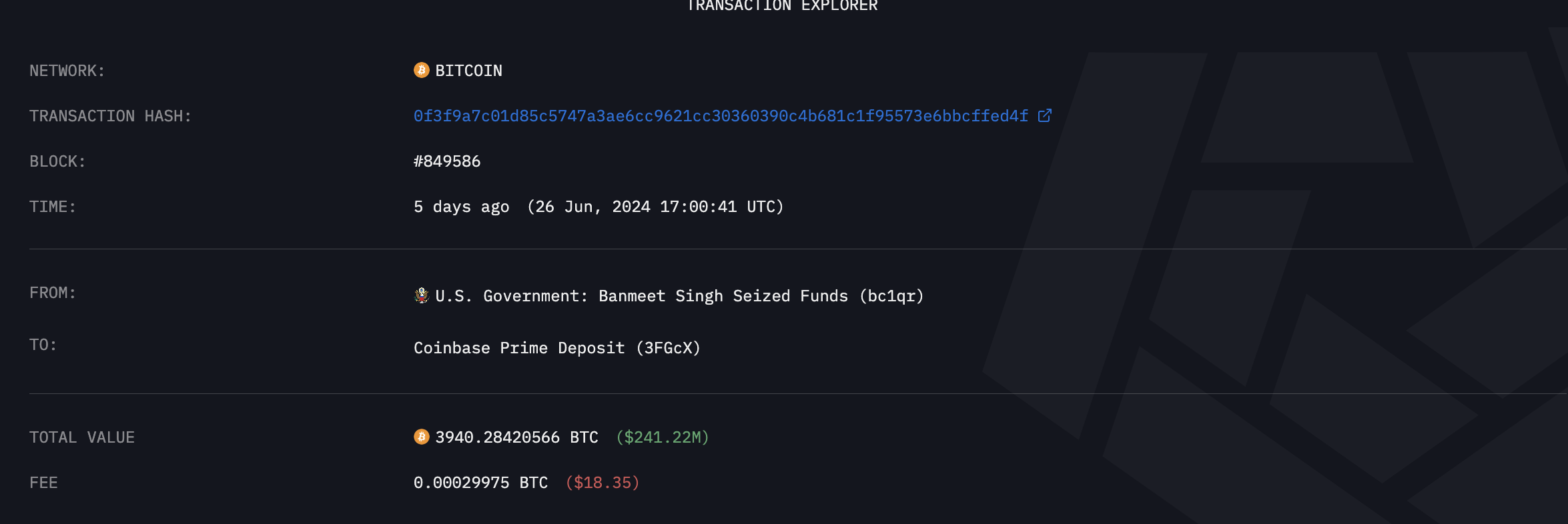  German Crypto transfer